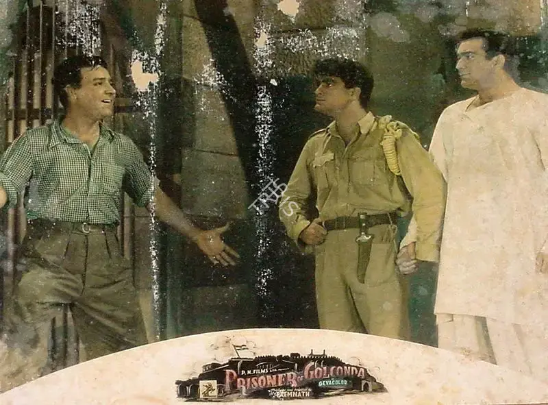 Premnath (Director), Prisoner Of Golconda, 1954, Lobby Card