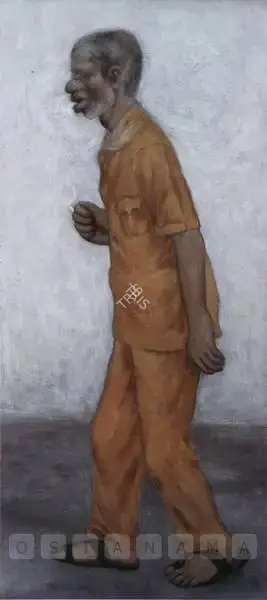 Patwardhan, Sudhir (Artist). Smoker, 2005 | Painting, Sa.Onl/06.09.07, 2007 · Saffronart