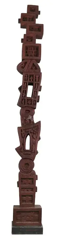 Dhanraj Bhagat (Artist), Construction, 1964, Sculpture
