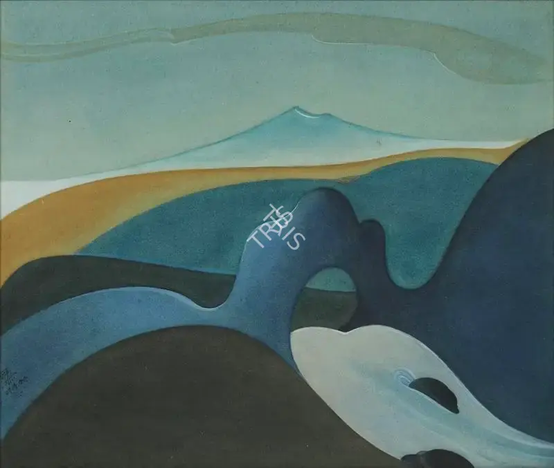 Ganesh Pyne (Artist), Untitled, 1955, Painting