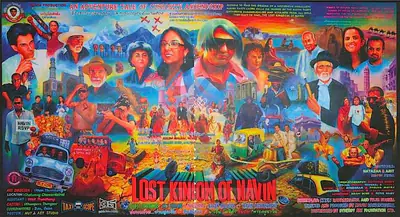 Navin Rawanchaikul (Artist), Lost Kingdom Of Navin, 2008, Painting