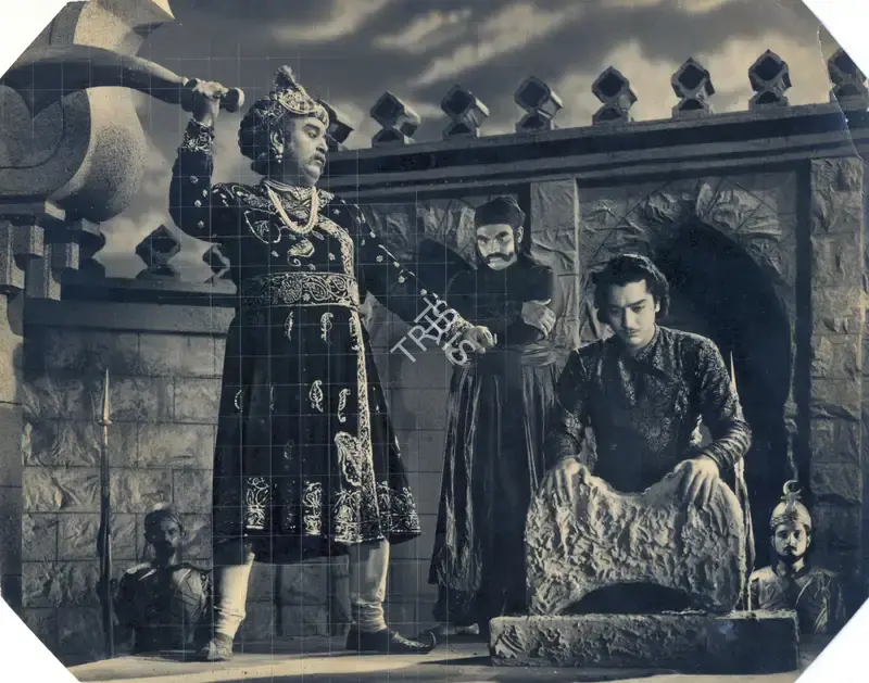 Nandlal Jashwantlal (Director), Anarkali, 1953, Photographic Still