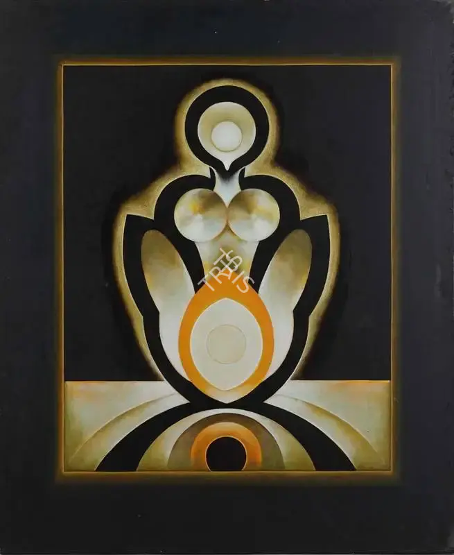 Santosh, G.R. (Artist). Untitled, n.d. | Painting, Sa.Del/08.09.16, 2016 · Saffronart
