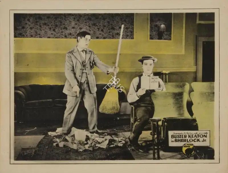 Keaton, Buster (Director), Sherlock, Jr., 1924 | Lobby card | CinemaEducation | 00790065