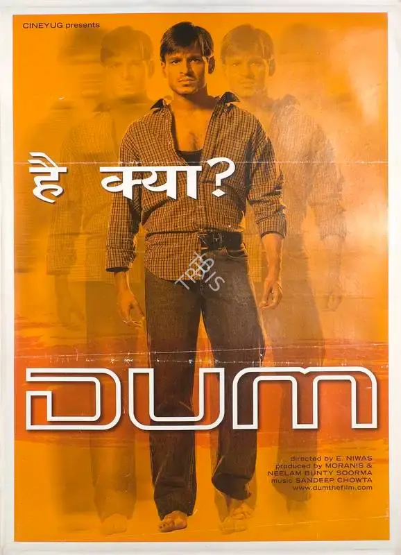 Morani (Producer), Dum, 2003, Full Sheet Poster