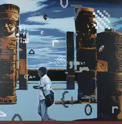 Baiju Parthan (Artist), Soft Equinox, 2009, Painting