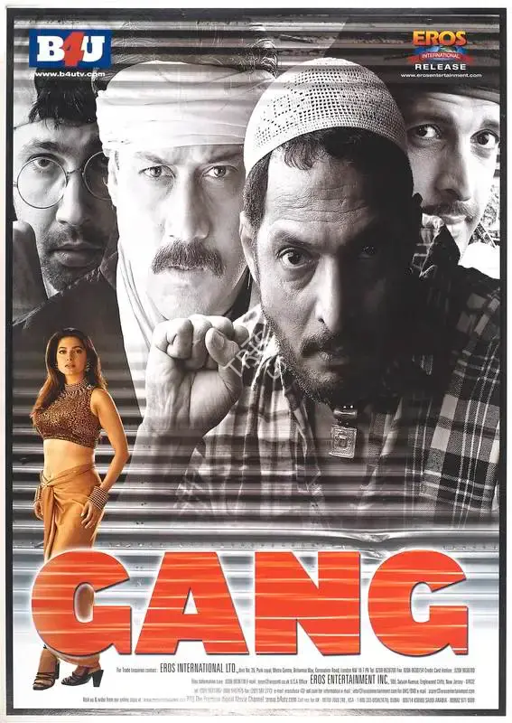 Mazhar Khan (Producer), Gang, 2000, Full Sheet Poster