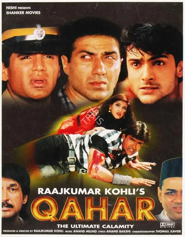 Raj Kumar Kohli (Producer), Qahar, 1997, Song-Synopsis Booklet