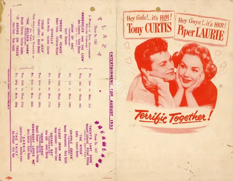 Douglas Sirk (Director), No Room For The Groom, 1952, Handbill