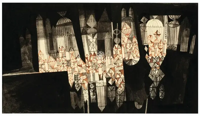 K. Laxma Goud (Artist), Untitled, 1966, Painting