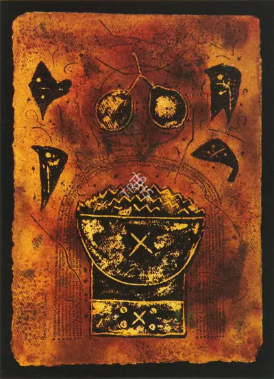 Baiju Parthan (Artist), The image of waiting, Painting