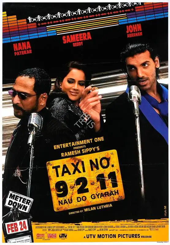 Ramesh Sippy (Producer), Taxi No 9211, 2006, Full Sheet Poster
