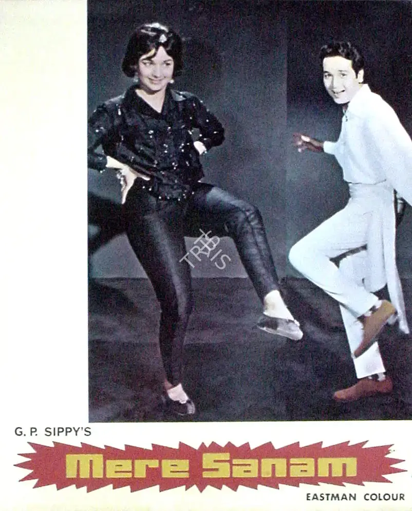 K. Vaikunth (Cinematographer), Mere Sanam, 1965, Lobby Card