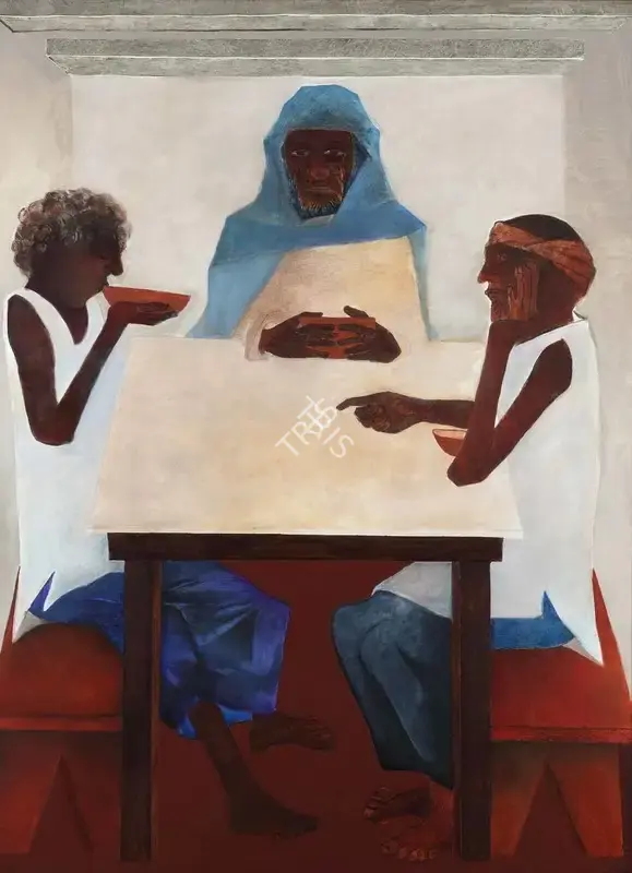 Khanna, Krishen (Artist). Emmaus, 2006 | Painting, Sa.Del/08.09.16, 2016 · Saffronart