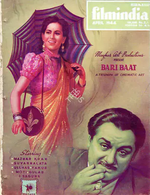 Baburao Patel (Editor), Filmindia, 1944, Magazine