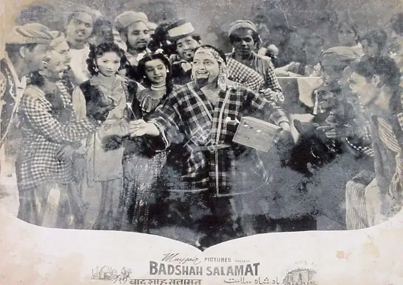 I.M. Anand (Producer), Badshah Salamat, 1956, Lobby Card