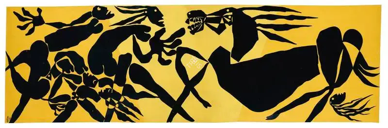 Karmakar, Prokash (Artist). Untitled (Women and Horse), 1990 | Painting, Ch.NeY/23.09.20, 2020 · Christie's