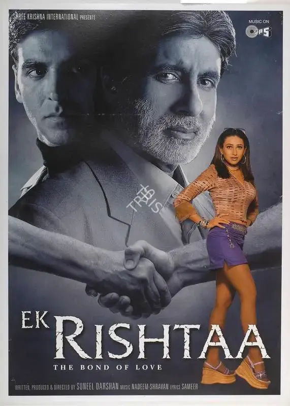 Suneel Darshan (Producer), Ek Rishtaa, 2001, Full Sheet Poster