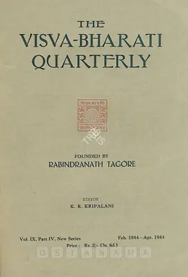 K.R. Kripalani (Editor), Visva-Bharati Quarterly, 1944, Journal