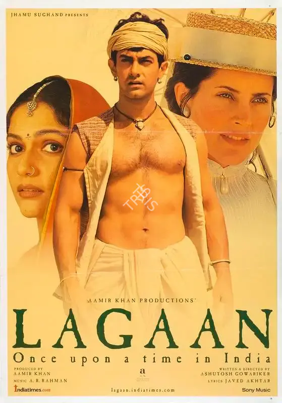 Aamir Khan (Producer), Lagaan, 2001, Full Sheet Poster