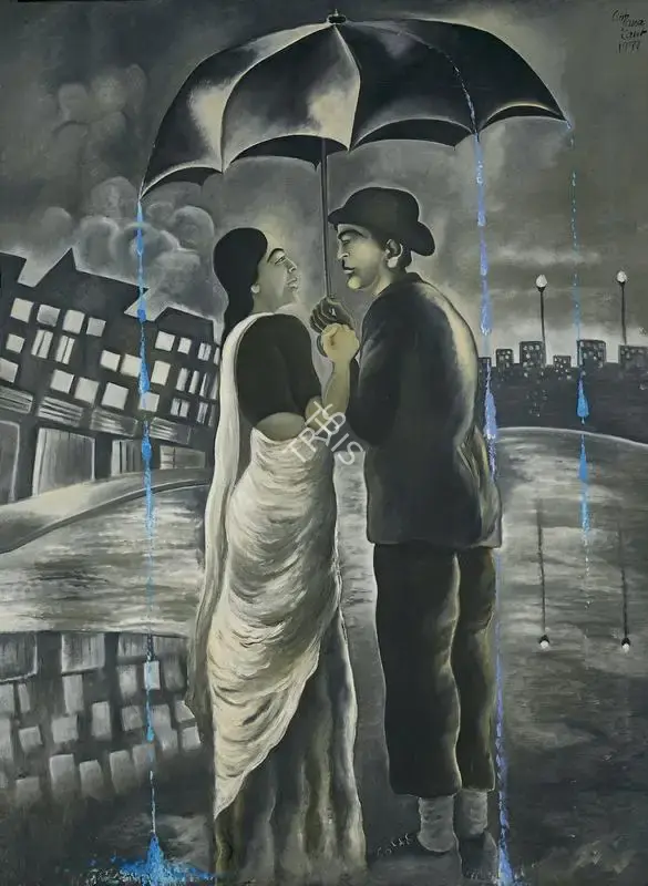 Arpana Caur (Artist), Pyaar Hua, 1999, Painting