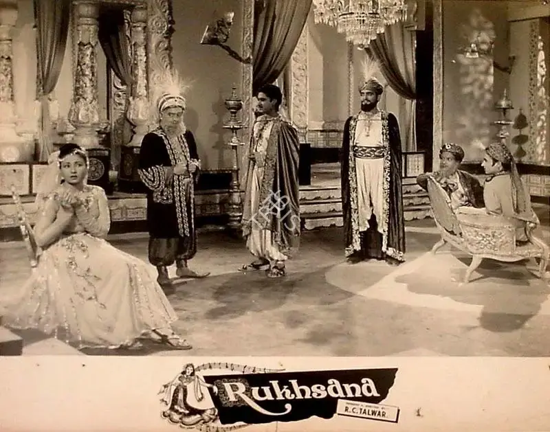 Prakash Malhotra (Cinematographer), Rukh Sana, 1955, Lobby Card