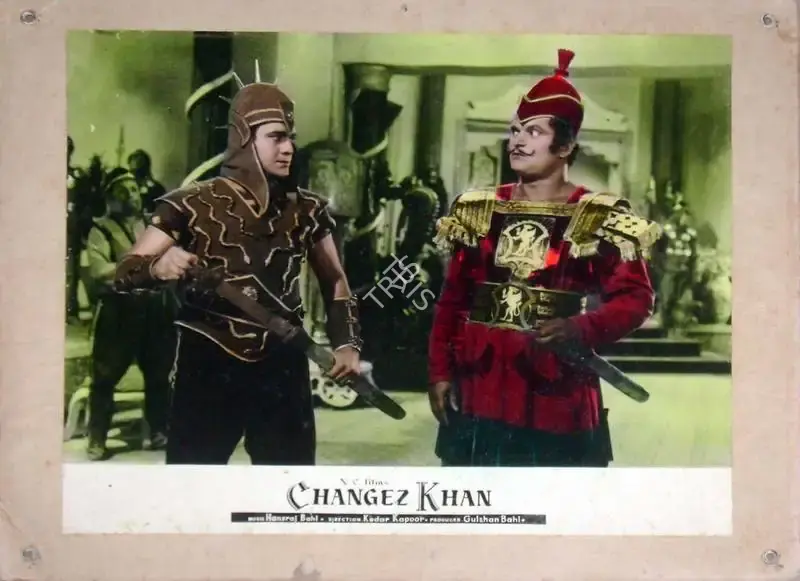 Y.D. Sarpotdar (Cinematographer), Changez Khan, 1957, Lobby Card