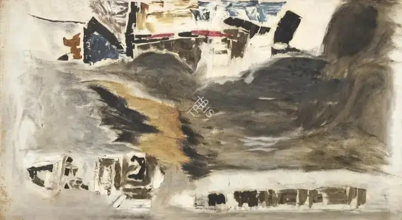 Bal Chhabda (Artist), Red, Brown & Burnt Sienna, 1966, Painting