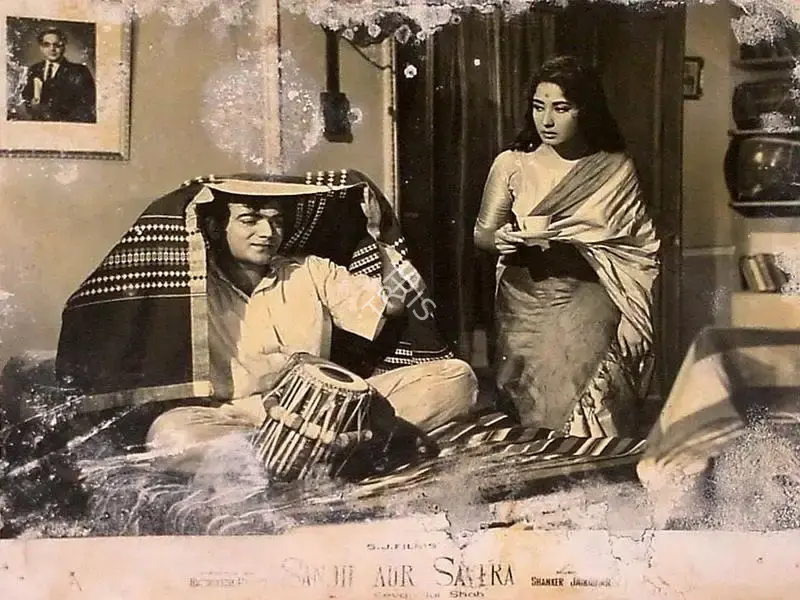 Jaywant Pathare (Cinematographer), Sanjh Aur Savera, 1964, Lobby Card