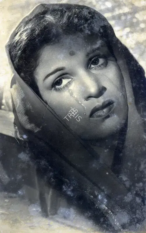 Qamar Jalalabadi (Producer), Ansoo, 1953, Photographic Still
