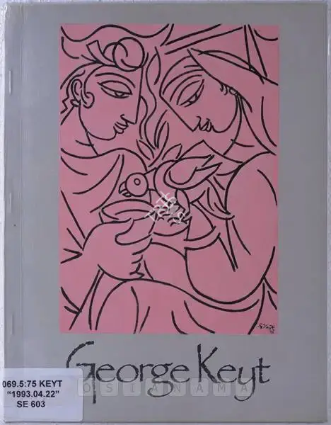 George Keyt (Artist), Recent Work Selected Poems and Some Previously Unexhibited Work from Private Collections, 1993, Solo Exhibition Catalogue