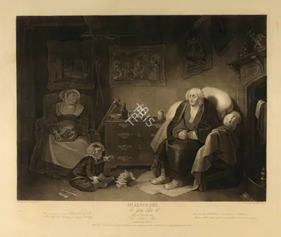 After Robert Smirke (Artist), As You Like It, 1801, Aquatint