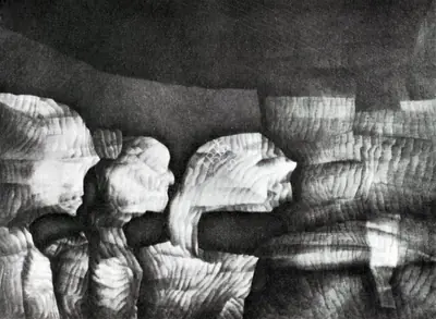 K. Khosa (Artist), Apparitions, Painting
