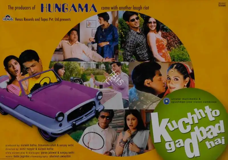 Suresh Bafna (Producer), Kuchh To Gadbad Hai, 2004, Lobby Card