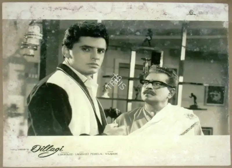 Ratanlal Nagar (Cinematographer), Dillagi, 1966, Lobby Card