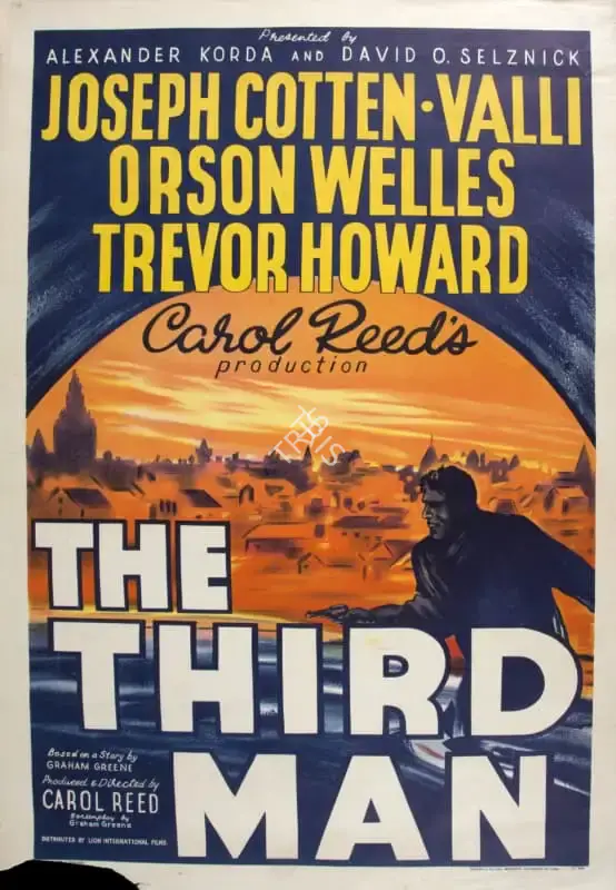 Carol Reed (Director), The 3rd Man, 1949, Poster
