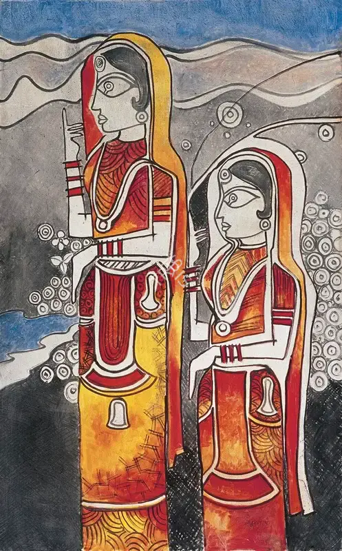 Laxman Pai (Artist), Untitled, 1951, Painting