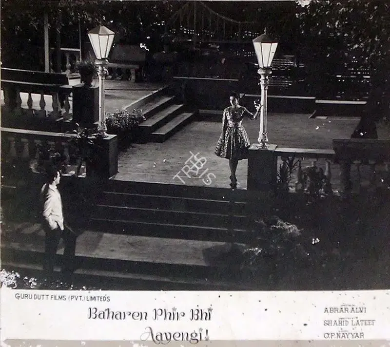 K.G. Prabhakar (Cinematographer), Baharen Phir Bhi Aayengi, 1966, Lobby Card