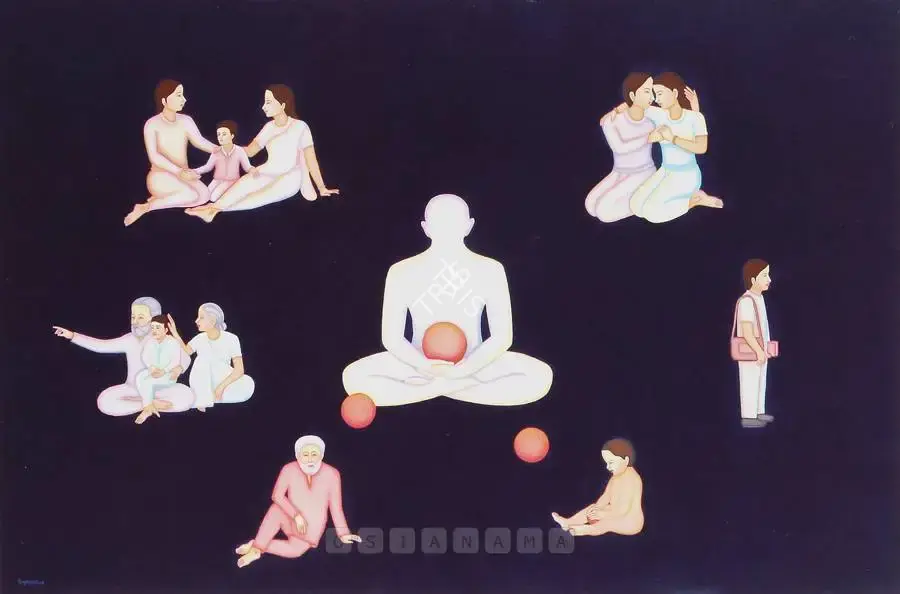 T.R. Soni (Artist), Circle Of Life, 2006, Painting