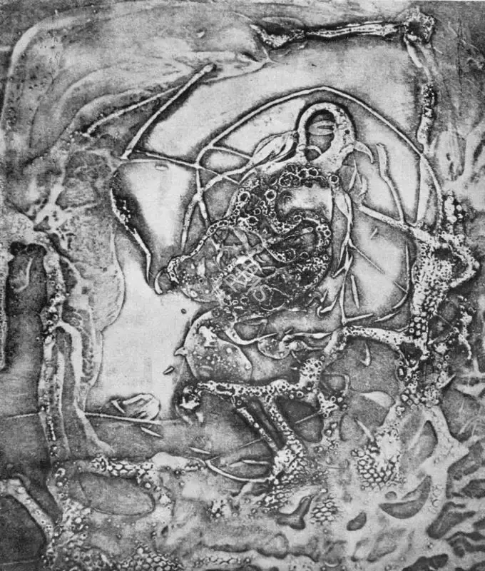 Kanwal Krishna (Artist), Saint Meditating, Painting