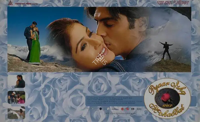 P.S. Vinod (Cinematographer), Pyaar Ishq Aur Mohabbat, 2001, Lobby Card