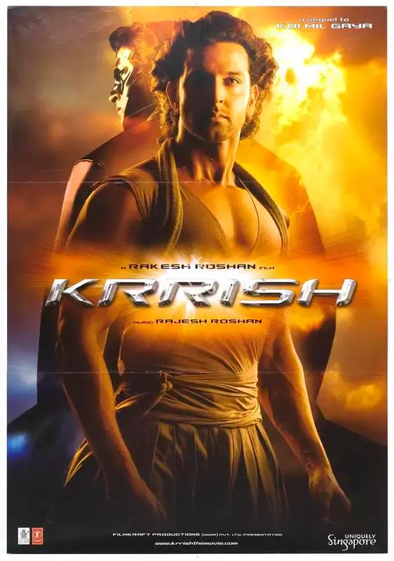 Rakesh Roshan (Producer), Krrish, 2006, Full Sheet Poster