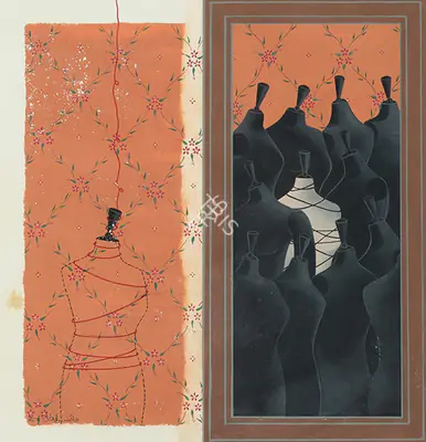 Ayesha Durrani (Artist), Collective Energy, 2006, Painting