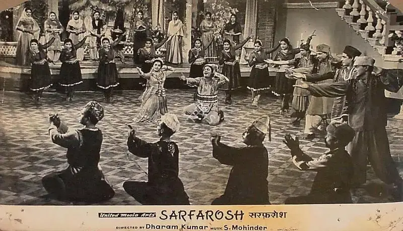 Dharam Kumar (Director), Sarfarosh, 1964, Lobby Card