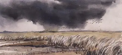 Gaganendranath Tagore (Artist), Landscape, Painting