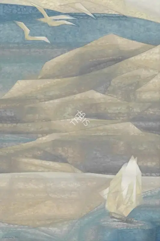 Sabavala, Jehangir (Artist). Under the Shadow of … IV, 1989 | Painting, Ch.Mum/18.12.16, 2016 · Christie's
