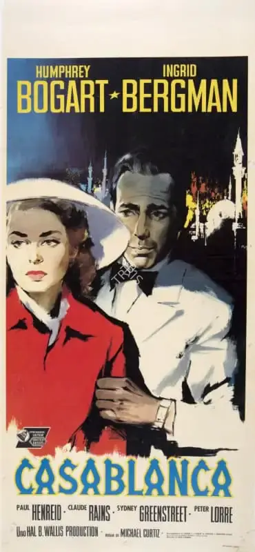 Michael Curtiz (Director), Casablanca, 1942, Poster