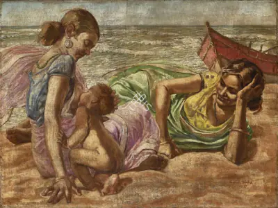 Satish Sinha (Artist), Untitled, 1937, Painting
