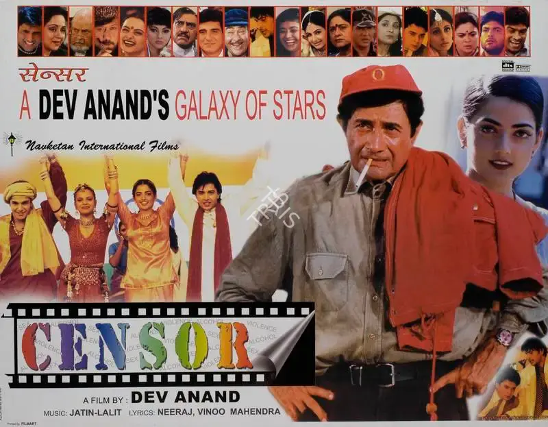 Dev Anand (Producer), Censor, 2001, Lobby Card