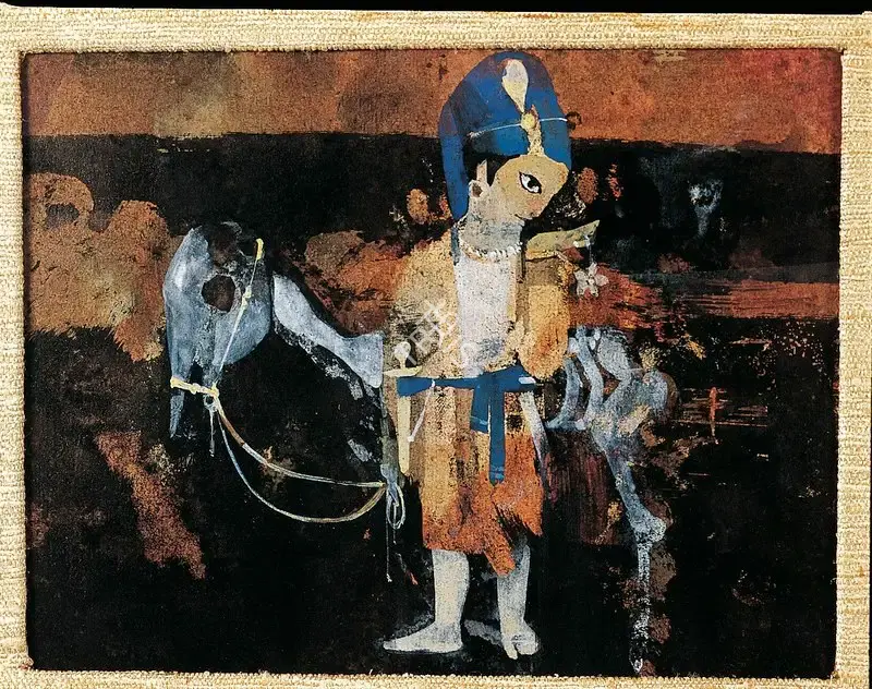 Ganesh Pyne (Artist), The Prince, 1967, Painting